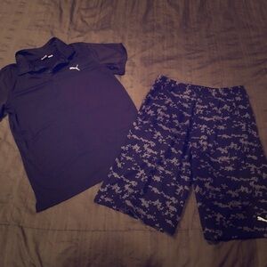 Puma Boys Outfit black 18 / 20